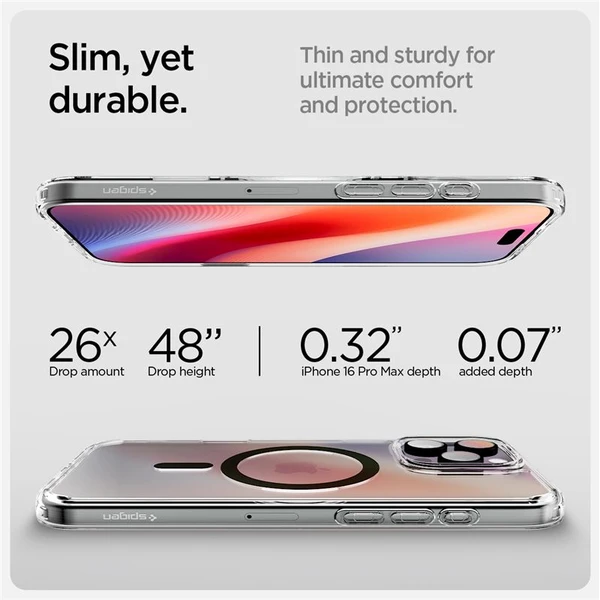 Spigen Ultra Hybrid T MagSafe kryt iPhone 16 Pro Max grafitový - Pouzdra - Obrázek d140cec1bf7b42378f1f88777ccbcf8e