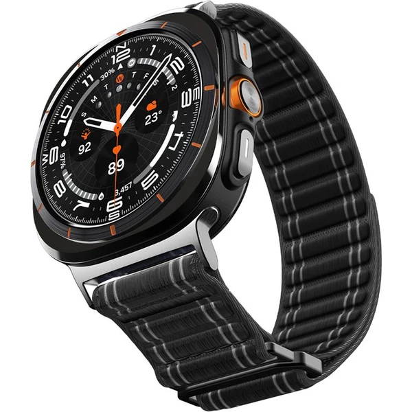 Spigen Fabric Band řemínek (hook-and-loop) Samsung Galaxy Watch Ultra 47mm černý - Řemínky - Obrázek d1471a760f0740a894c0c69d8924f179