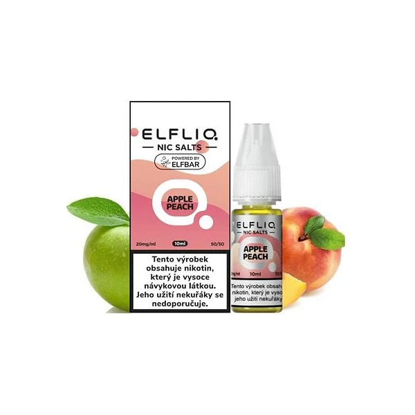 Elfliq Salt Jablko s broskví 10ml (10mg) - E-liquidy - Obrázek d18bc4764e5b4722915d12e163319671