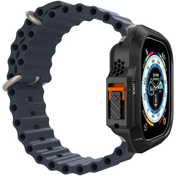 Spigen Lock Fit kryt Apple Watch Ultra 3/2/1 (49mm) černý - Pouzdra - Obrázek d19f012c1ce743fcaa281cbba84bbfc4