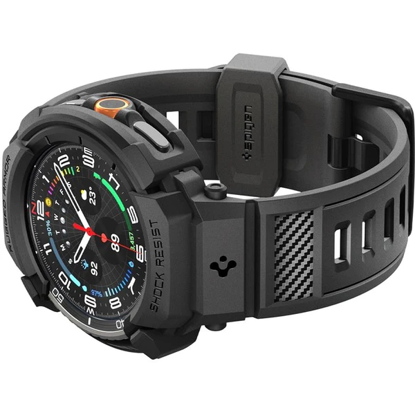 Spigen Rugged Armor Pro kryt s řemínkem Galaxy Watch8 Classic (46mm) matně černý - Pouzdra - Obrázek d1adba04dbf2474e86495ac8f800e0a7