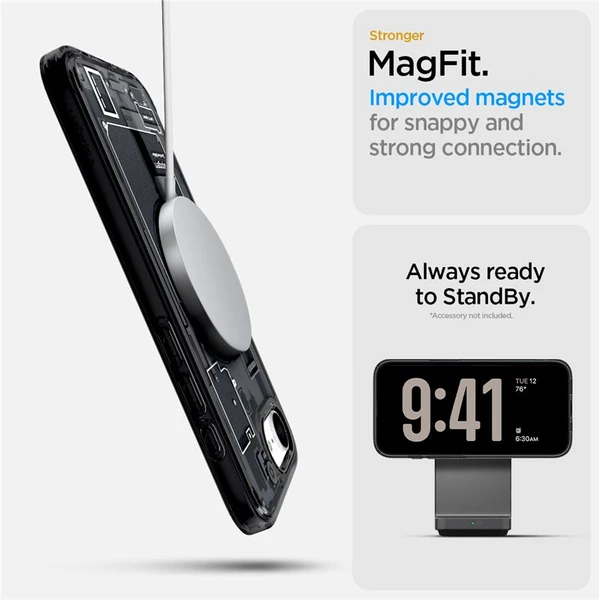 Spigen Ultra Hybrid MagSafe kryt iPhone 17e/16e zero one black - Pouzdra - Obrázek d1b900b386ff4ee9a888e42f7ca71b92