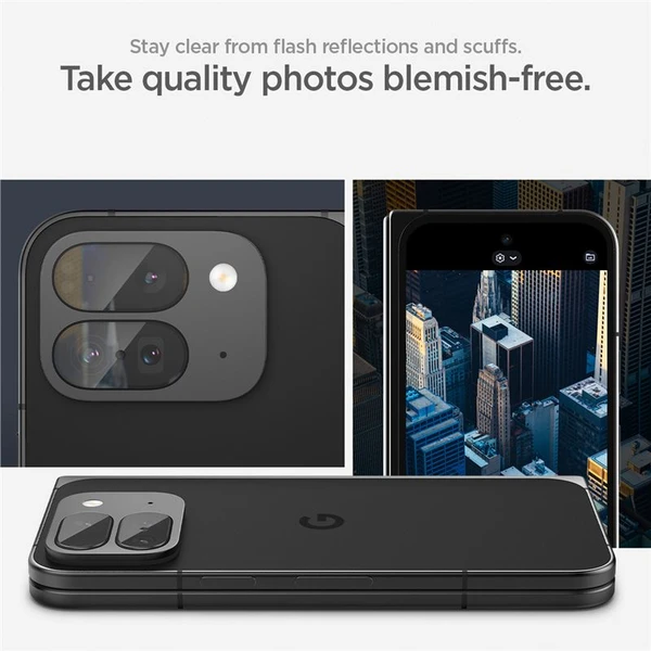 Spigen Glass tR EZ Fit Optik 2 Pack tvrzené sklo na fotoaparát Google Pixel 9 Pro Fold čiré - Ochranné folie a skla - Obrázek d1c3666e59e94bc1abe269fffabad764
