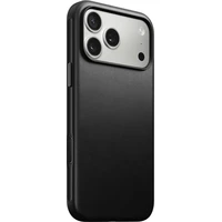 Nomad Modern Leather Case MagSafe kožený kryt iPhone 17 Pro Max Black - Pouzdra