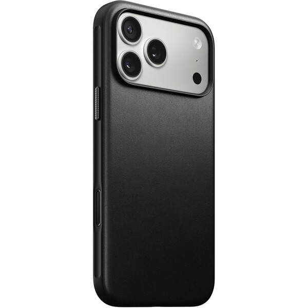 Nomad Modern Leather Case MagSafe kožený kryt iPhone 17 Pro Max Black