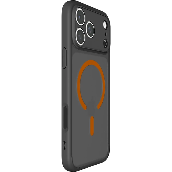Spigen Ultra Hybrid MagSafe kryt iPhone 18 Pro Max/17 Pro Max frost black orange - Pouzdra - Obrázek d1cefffcfb2a4739b65328b60e332a05