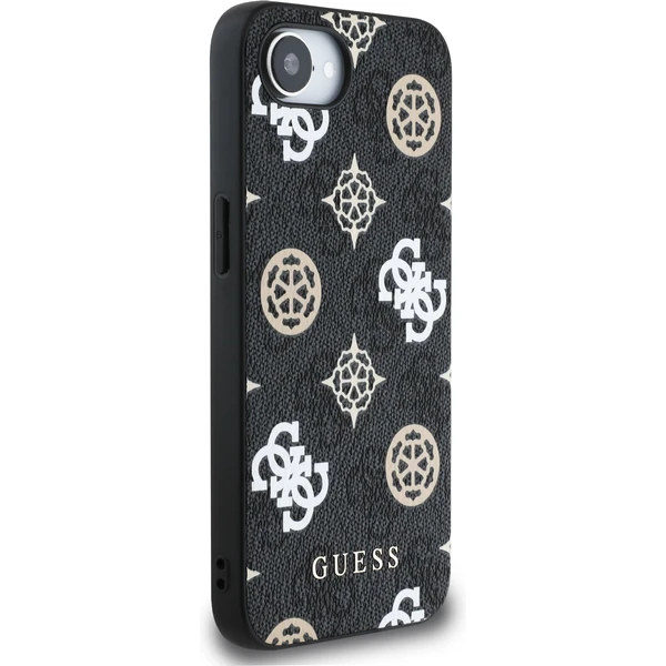 Guess PU 4G Peony MagSafe kryt iPhone 17e/16e černý - Pouzdra - Obrázek d1e63a357d4f425da3f8c96212335ce7