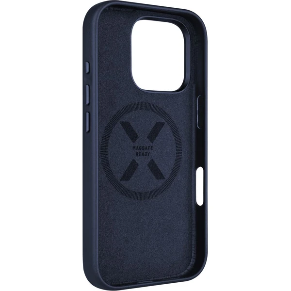 FIXED MagLeather kožený kryt s MagSafe Apple iPhone 16 Pro modrý - Pouzdra - Obrázek d1e9d8e2338145d0bb6ee226e7e4f1f5