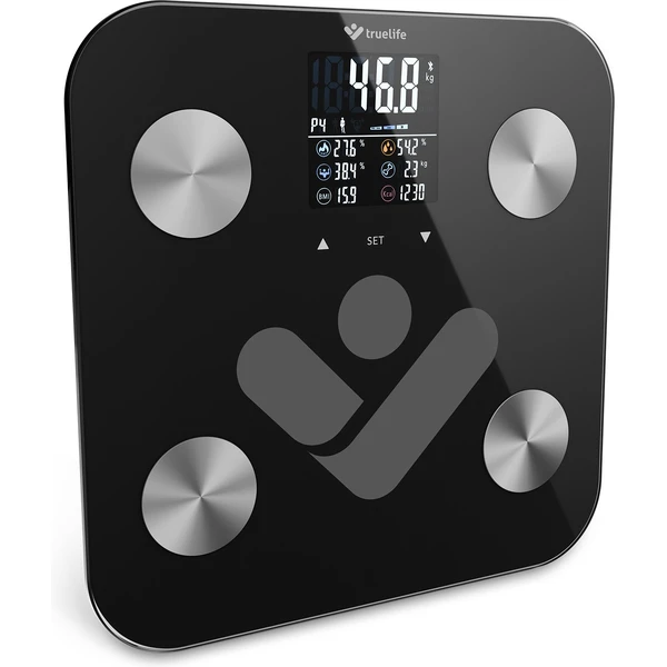 TrueLife FitShape S6 BT chytrá váha černá - Chytré váhy - Obrázek d20b4965d478433c93b422b8496a02cb