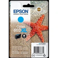 Epson 603XL Starfish azurový - Tonery