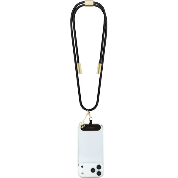 Guess Crossbody popruh 4G Charm s nabíjecím kabelem USB-C/USB-C černý - Popruhy a crossbody - Obrázek d21f52acdf894d409af351898011900c