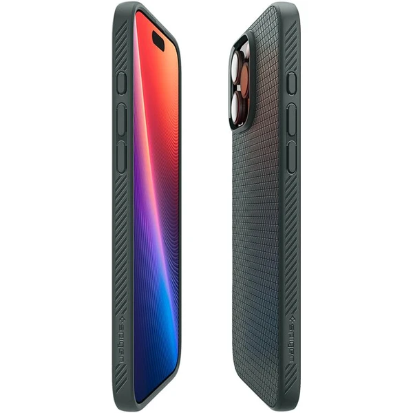 Spigen Liquid Air kryt iPhone 16 Pro Max abyss green - Pouzdra - Obrázek d228ccbed137454daa85025ac3e0e12b