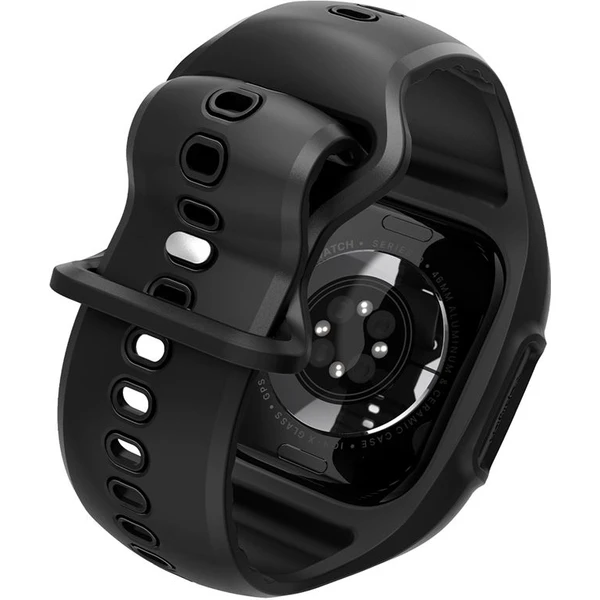 Spigen Liquid Air Pro kryt s řemínkem Apple Watch 10/11 (46mm) černý - Pouzdra - Obrázek d22ece93534d47069651bfc1d25459dc