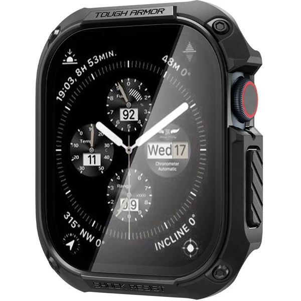 Spigen Tough Armor pouzdro Apple Watch 10/11 (46mm) černé - Pouzdra - Obrázek d24013a7856947f684d45d5b681e5532