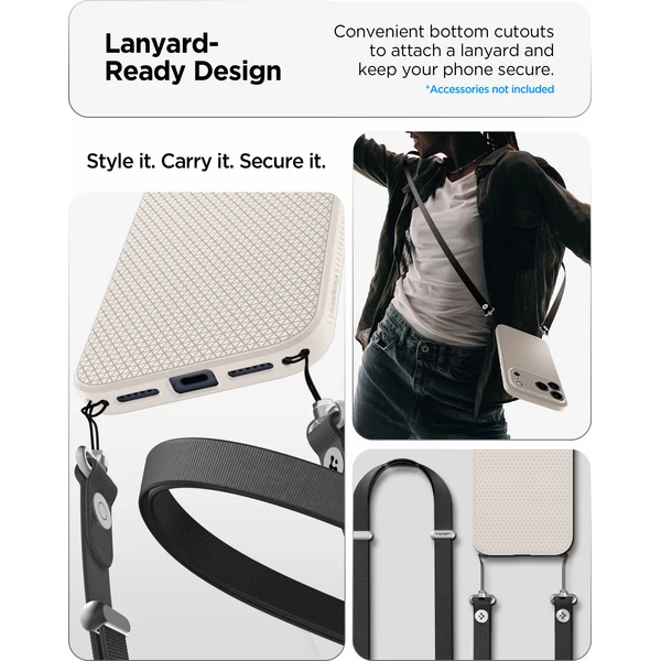 Spigen Liquid Air kryt iPhone 18 Pro Max/17 Pro Max natural titanium - Pouzdra - Obrázek d243abac97ac4567a890329aa5a46c42