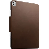 Nomad Leather Folio pouzdro pro iPad Pro 13" (M4) hnědé - Pouzdra