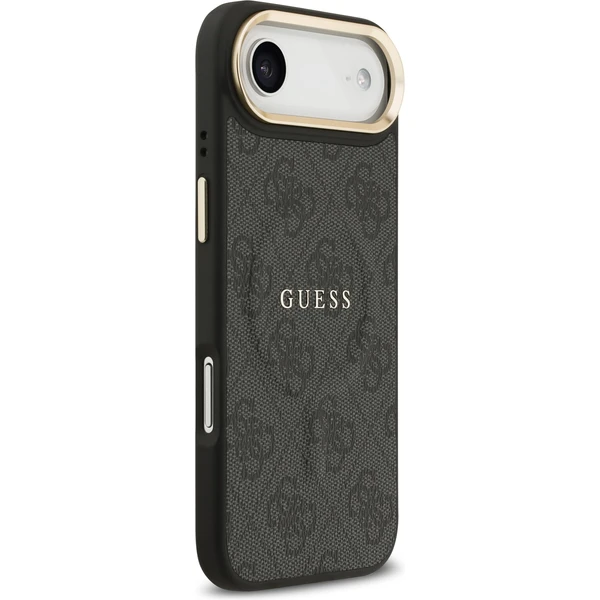 Guess PU Leather 4G Gold Frame MagSafe kryt iPhone Air černý - Pouzdra - Obrázek d26bedb808714f6db80a2a681f759697
