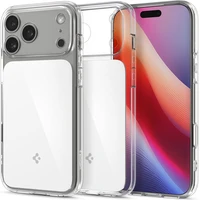 Spigen Ultra Hybrid T MagSafe kryt iPhone 17 Pro glossy white - Pouzdra