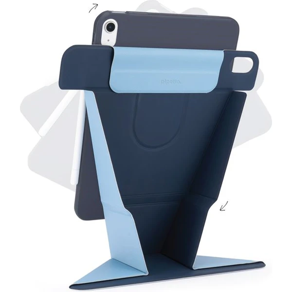Pipetto Origami No6 Stand pouzdro iPad 11" (2025)/10.9" (2022) tmavě modré - Pouzdra - Obrázek d28cfcf732cc41e8bf6b540a55e41a73