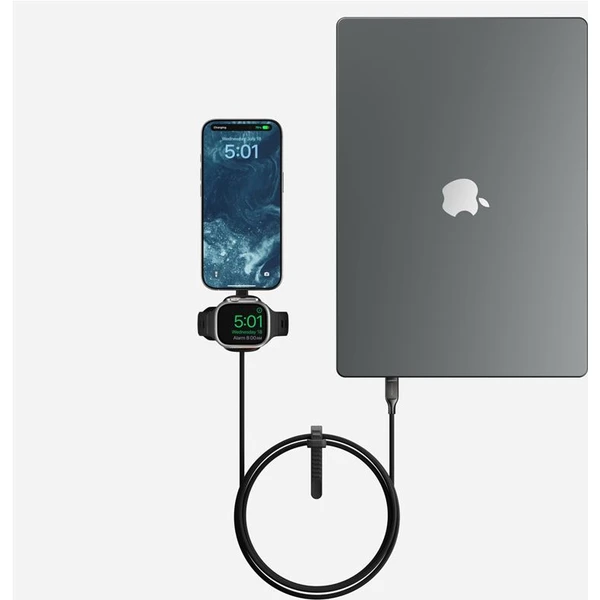 Nomad Universal Cable for Apple Watch, USB-C 100W, 1.5m, černý - Nabíječky - Obrázek d2935cdb754c4857b3c71fbb5dcb50aa