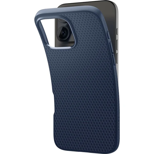 Spigen Liquid Air kryt iPhone 16 Pro navy blue - Pouzdra - Obrázek d2a89123530c44c588534baf0f9357e5