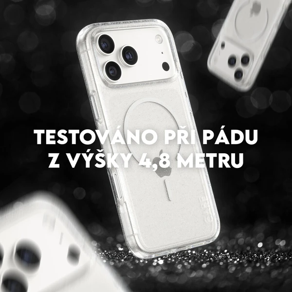 PanzerGlass® CARE Star Lit kryt s MagSafe Apple iPhone 17 Pro Max třpytivý/bílý - Pouzdra - Obrázek d2b4d6a3bffd4ec488a84e7b879696dc