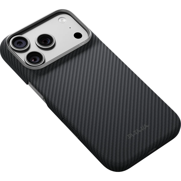 Pitaka Edge Case MagSafe kryt iPhone 18 Pro Black/Grey Twill - Pouzdra - Obrázek d2bed7e596e947018748c10623c02ea6