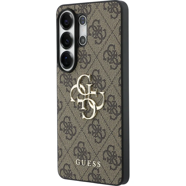 Guess PU 4G Metal Logo kryt Samsung Galaxy S26 Ultra hnědý - Pouzdra - Obrázek d2c81acbcbe74ec693d28b8dbd86e928