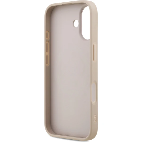 Guess PU Leather 4G Colored Ring MagSafe Zadní Kryt pro iPhone 17 růžový - Pouzdra - Obrázek d2daa6ce20f84a7c930d22ae74457f10