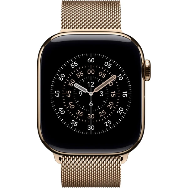 Apple Watch 41/40/38mm zlatý milánský tah - Řemínky - Obrázek d2f80db4da1747259f7d9d6505aaae6b
