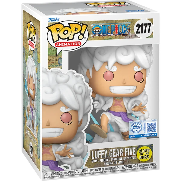 Funko POP! #2177 Animation: One Piece - Gear 5 Luffy (GITD) - Funko POP! - Obrázek d2fa346ae854454bbe3bd4d80eafd698