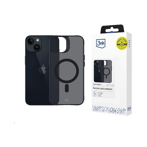 3mk Smoke MagCase kryt iPhone 13/14