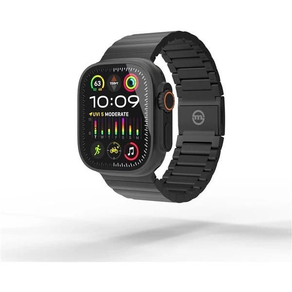 Mobile Origin Titanium Band titanový řemínek Apple Watch 49/46/45/44/42mm černý - Řemínky - Obrázek d31ed74101e942cdac8a740fbb0b067d