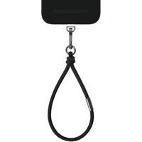iDeal of Sweden Cord šňůrka na zápěstí černá/zlatá - Popruhy