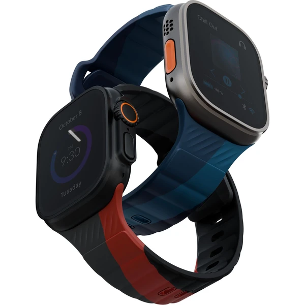 UNIQ Stride DE FKM řemínek pro Apple Watch 49/46/45/44mm modrý/světle modrý - Řemínky - Obrázek d34c308b739f4a8cb3d2a5776ec1b68c