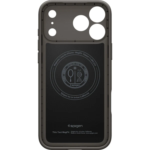 Spigen Thin Fit MagSafe kryt iPhone 18 Pro Max/17 Pro Max gunmetal - Pouzdra - Obrázek d3810a141613452eaa05d9ce7c46f26d