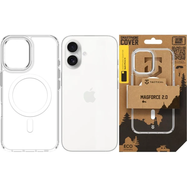Tactical MagForce 2.0 MagSafe kryt Apple iPhone 16 stříbrný - Pouzdra - Obrázek d38d46ac6223407086ade8a72aa88e0a