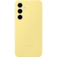 Samsung Silicone Case ochranný kryt Galaxy S24 FE žlutý - Pouzdra