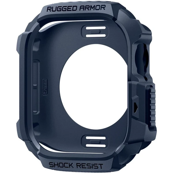 Spigen Rugged Armor 2 pouzdro Apple Watch 11 (42mm) navy blue - Pouzdra - Obrázek d3d73fd3013c45f191390485b63b7b2c
