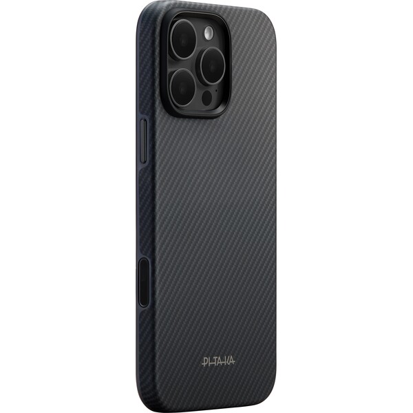 Pitaka Summa Case MagSafe kryt iPhone 16 Pro Black/Grey