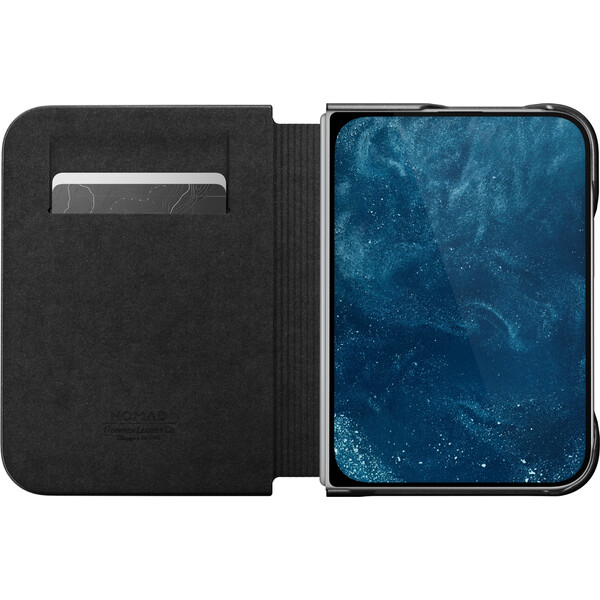 Nomad Traditional Leather Folio (Horween) MagSafe kožené pouzdro iPhone Duo černé - Pouzdra - Obrázek d3e1bb476db6436c915957fc77ea1600