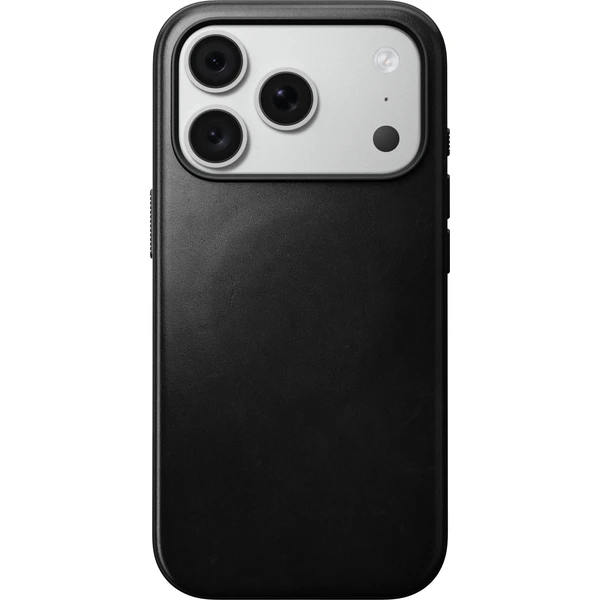 Nomad Modern Leather (Horween) MagSafe kožený kryt iPhone 17 Pro/18 Pro Black - Pouzdra - Obrázek d3f0bc8fdc8b48309432b7a0677e9fe3
