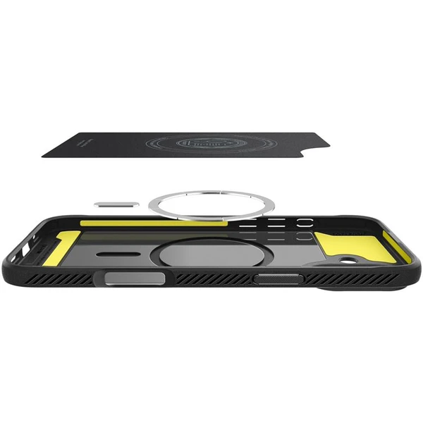 Spigen Rugged Armor MagSafe kryt iPhone 16 matte black - Pouzdra - Obrázek d3fa184bef26441ea93327384471e6af