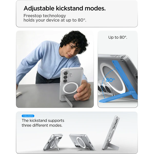 Spigen Ultra Hybrid S MagSafe kryt Samsung Galaxy S26 bílý - Pouzdra - Obrázek d426f4900a43456d92a092513ace8b04