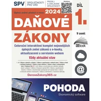 Daňové zákony 2024 XXL ProFi (Díl 1., právní stav 1. 1. 2024) - E-kniha