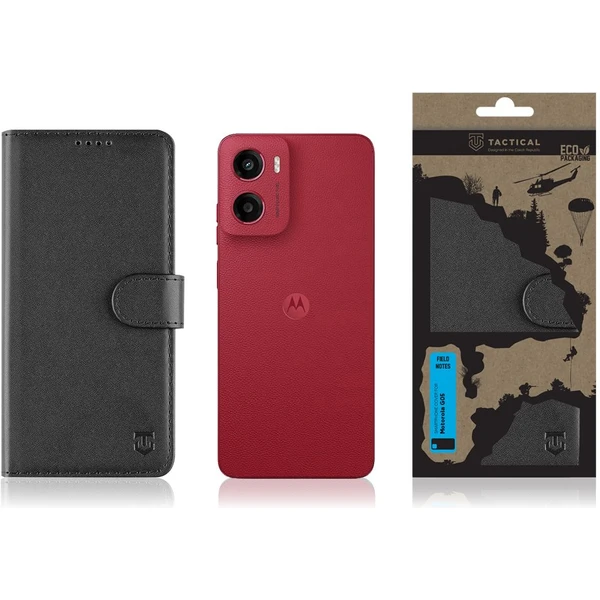 Tactical Field Notes pouzdro Motorola G05/E15 černé - Pouzdra - Obrázek d440d12ecc4f4ed7acbd02a1b9e68cc6