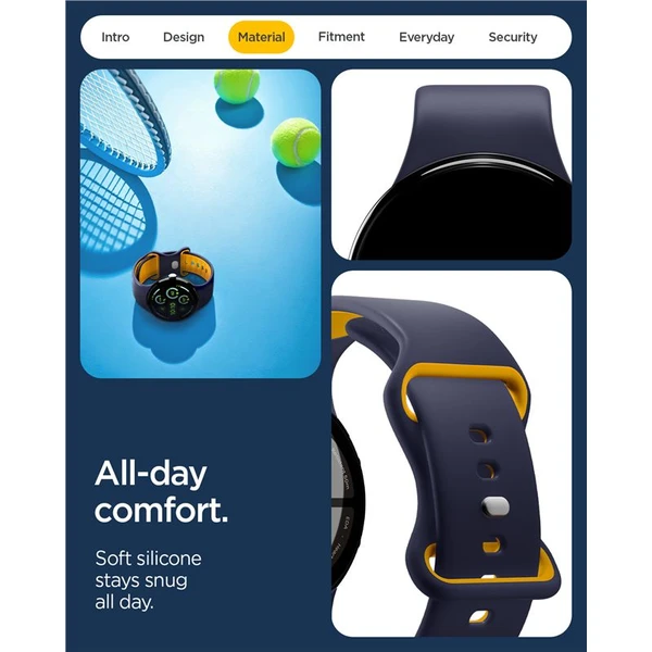 Spigen Nano Pop Band řemínek Google Pixel Watch 4/3/2/1 (41mm) námořně modrý - Řemínky - Obrázek d442c841eb374f2a8556756be174d9bf