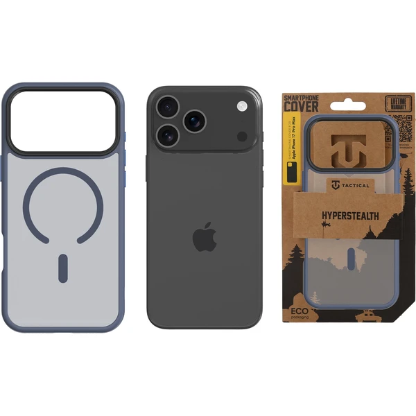 Tactical MagForce Hyperstealth kryt iPhone 17 Pro Max Deep Blue - Pouzdra - Obrázek d45646ff631d4cac9715555b634e2d6a