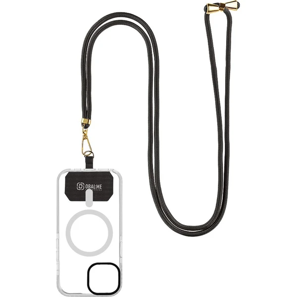 OBAL:ME NeckTag Allure popruh na telefon černý - Popruhy a crossbody - Obrázek d463e46c4f9a47d1a1983d57d27fe25d
