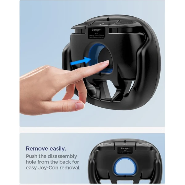Spigen Joy-Con Handle NS101 volanty pro Nintendo Switch 2 černé - Konzolové příslušenství - Obrázek d463ee60edd84551a46e3a051d5590c0